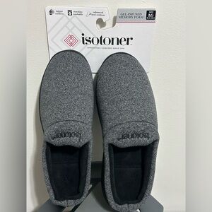 Isotoner Men's Charcoal Slip-Ons